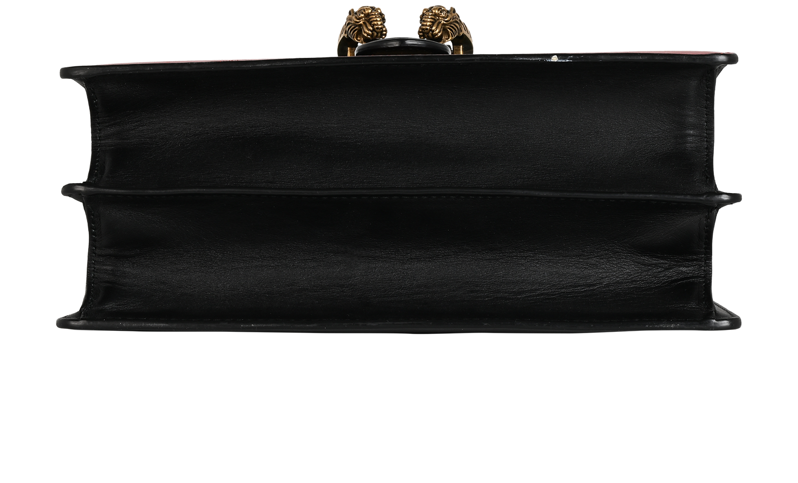 Bamboo Dionysus Top Handle, &pound;950, Handbags, Black/Green/Red, Leather, Top view